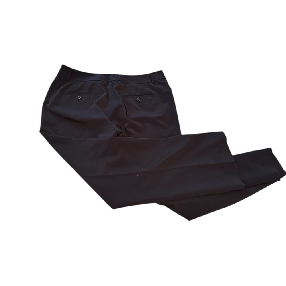 Eddie Bauer Blakely Fit Black Wide-Leg Trousers Size 14 EUC - Picture 9 of 15